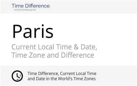 5pm fr|Current Local Time in Paris, Paris, France .